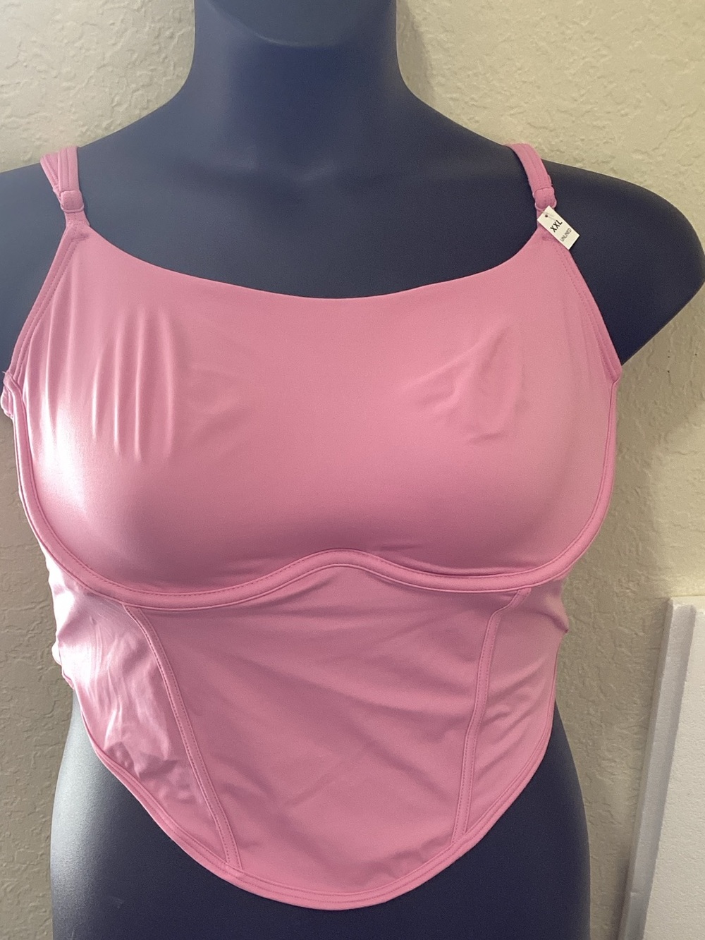 PINK Victoria's Secret Dusty Pink Shaping Tank with Underwire